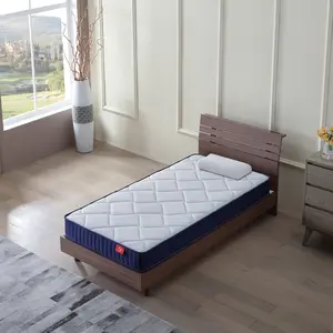6 Inch Twin Mattress, Foam and Spring Hybrid Mattress in a Box, Medium Soft, Breathable Fabric & Adaptive Support, Twin Size Mattress in Guest and  Bedroom