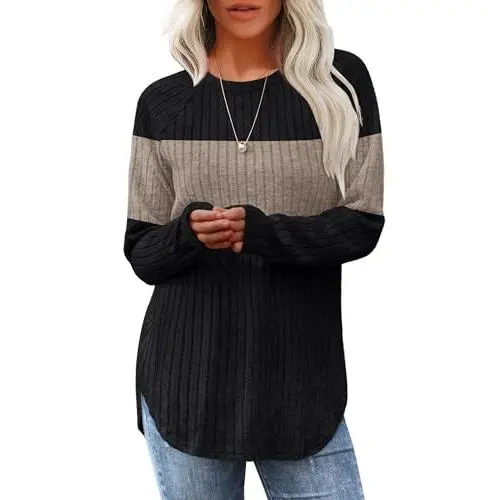 Color Block(black apricot)