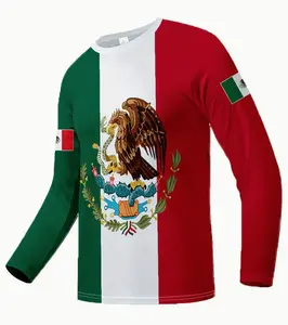 Tricolor Mexico Long Sleeve Jersey