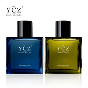 YCZ Perfume Set: Midnight Marine + Amber Glow, Dual Fragrance Switch, Freshness and Richness Coexist, Perfect for Yourself or Your Best Friend