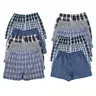 Men's 12-Pack Woven Boxer Shorts - Random Mixed Colors, Relaxed-Fit, Polyester Fabric, Soft Breathable Fitted Underwear with Elastic Waist, High-Quality Menswear