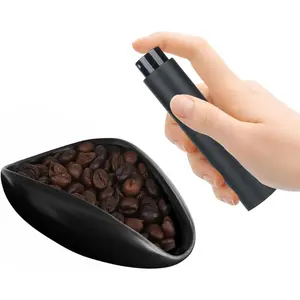 Coffee Bean Dosing Cup and 20ML Spray Bottle Kit, Ceramic coffee dosing cup & Espresso Bean Spritzer, Static Reducing Spray, Gift for Coffee Lovers