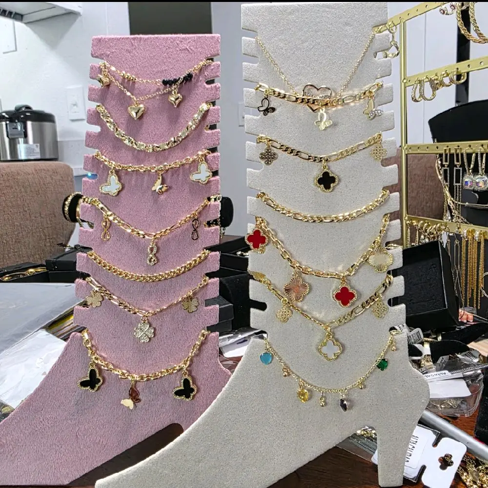 14k Gold Laminated Bracelets - Stylish Accessory for Daily Wear