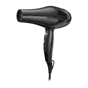 StyleCraft Stay Temp Hair Dryer - Professional Hair Dryer