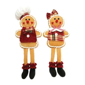Santa's Workshop 18" Seated Gingerbread, Set of2