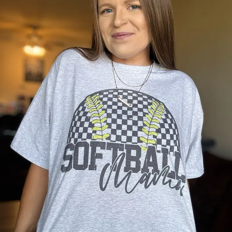 Softball Mama Graphic Top Softball Mama Graphic Top