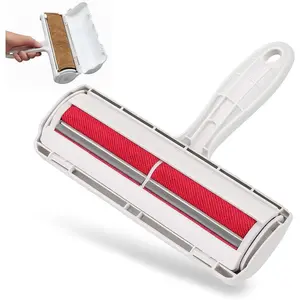 2026 Pet Hair Remover Roller Dog Hair Remover Roller Reusable Lint Roller - Cat and Dog Hair Remover for Furniture, Couch, Carpet, Clothing and Bedding - Multi-Surface Fur Removal Tool (White)