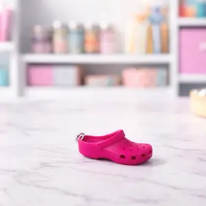 Croc slipper Badge Reel Charm or Keychain - Just Arrived Nursing Charms/Keychains - Perfect for Nurses and Healthcare Professionals