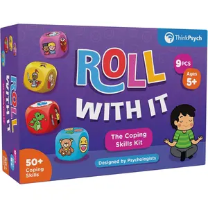 CBT Coping Skills Kit Emotional Regulation Tools for Kids Anger Management & Social Emotional Learning Anxiety Relief Ages 5+ Play Therapy Toys for Counselors