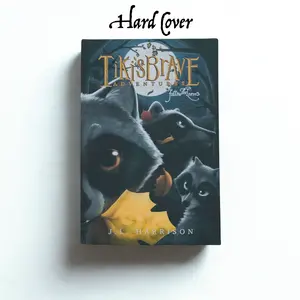 (Hard Cover) Tiki's Brave Adventures Follow The Leaves by J.L. Harrison Hardback Middle Grade Faith Based Fantasy Read Aloud Christian Kids Novel Raccoons Tennessee