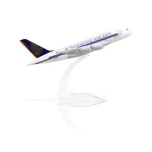 1/400 Airbus A380 Singapore Airlines, metal, stand
