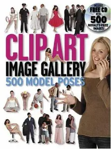USED-Clip Art Image Gallery: 500 Model Poses (Paperback)