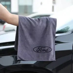 Suede Car Cleaning Towel, Car Wash Towel, Soft Brush Microfiber, Super Absorbency, Cleaning Care Cloth for Ford Focus Mondeo Kuga Fiesta Mk7 Escort Explorer Edge