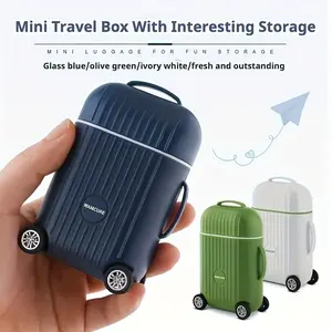 Stainless Steel Nail Clippers Set, Mini Travel Case Design, Portable Manicure Tool Box, Essential Nail Care Tools, Home and Travel Use