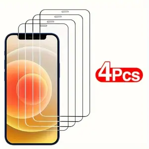 Premium Tempered Glass Screen Protector for iPhone 11 12 13 14 15 16 Pro Max 14 15 Plus