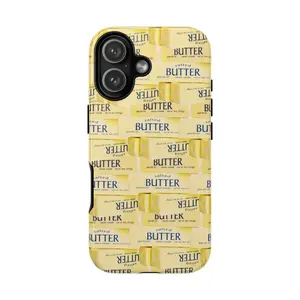 Sticks of Butter Phone Case, Funny Baker iPhone 17 16 15 14 13+ Pro Max Plus Air