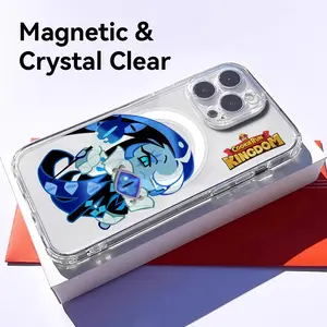 Cookie Run Kingdom Phone Case for iPhone 17 16 15 14 13 12 11 Pro Max Plus Clear Magnetic Phone Case – Anti-Yellow For MagSafe Slim & Lightweight Precision Cut Camera Protection, Shockproof Scratch-Resistant Transparent Case