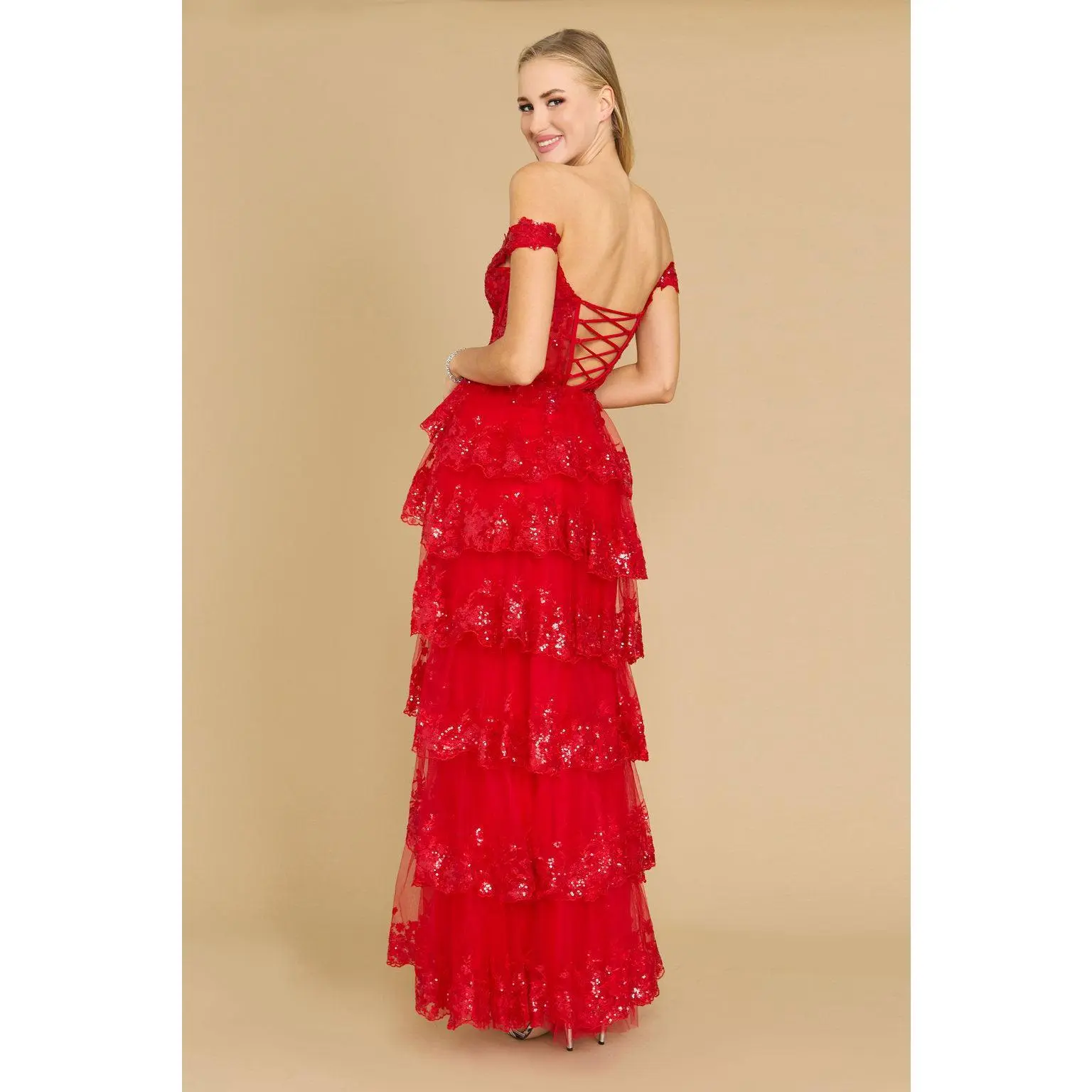 Dylan & Davids DD1343 Long Sequin Sheer Corset Prom Dress - TikTok Shop Dylan & Davids DD1343 Long Sequin Sheer Corset Prom Dress - TikTok Shop