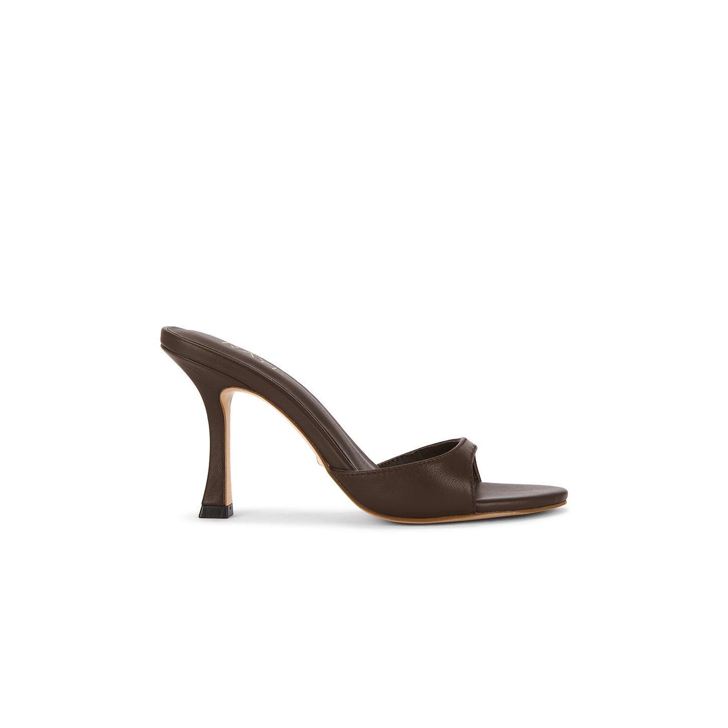 RAYE Alejandra Heel in Chocolate Brown