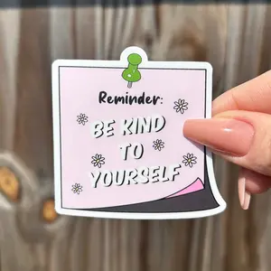 Be Kind To Yourself PostIt Sticker