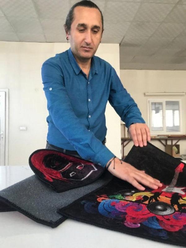 Hypebeast art Rug, Bearbrick rug, Hype beast style 3