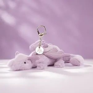 Jellycat Ricky Rain Frog Keychains– Stuffed Animal Keyrings, Cute Animals