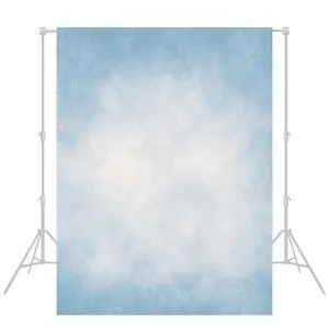 Professional Photography Prop Light Blue Vintage style Backdrop Cloth Scene Accessory Studio Banner for Party Decoration