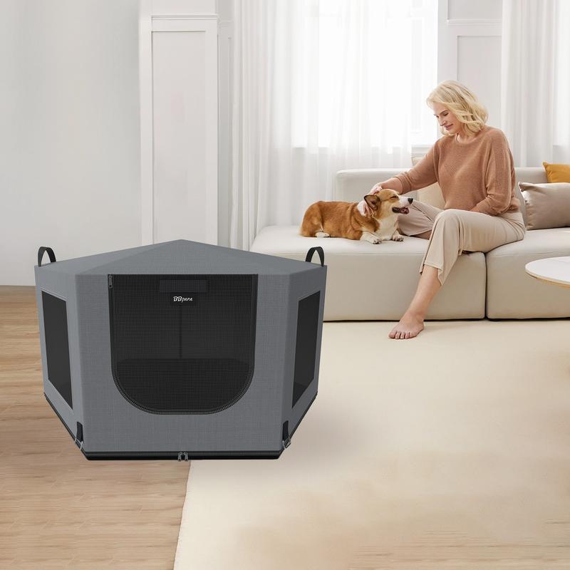 BBpara Portable Pet Fold House - Perfect for Traveling with Your Pet Size M 30 inches