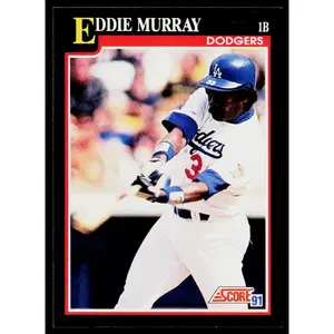 Eddie Murray 1991 Score #310 Los Angeles Dodgers