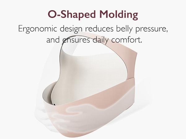 Momcozy Pregnancy Belly Band, CozySupport Ergonest Maternity Belly Band, Invisible Pregnancy Belt for Back, Abdomen, Waist tiktok shop，A