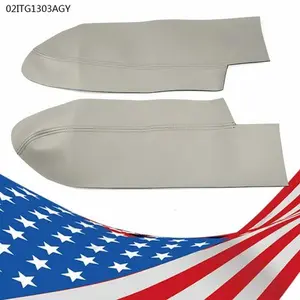 CROSSDESIGN Front Door Panels Armrest Cover US Fit For 2007 08 2009 2010 2011 2012 Honda CRV