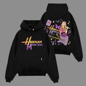 Hannah Montana 20th Anniversary v5 Unisex Oversized Premium Cotton Hoodie Sweater T-Shirt, The Miley Hoodie Sweater T-Shirt , Vintage Music Merch Sweatshirt Hoodie T-Shirt, Retro 90s Pop Style, New Album Gift For Fans