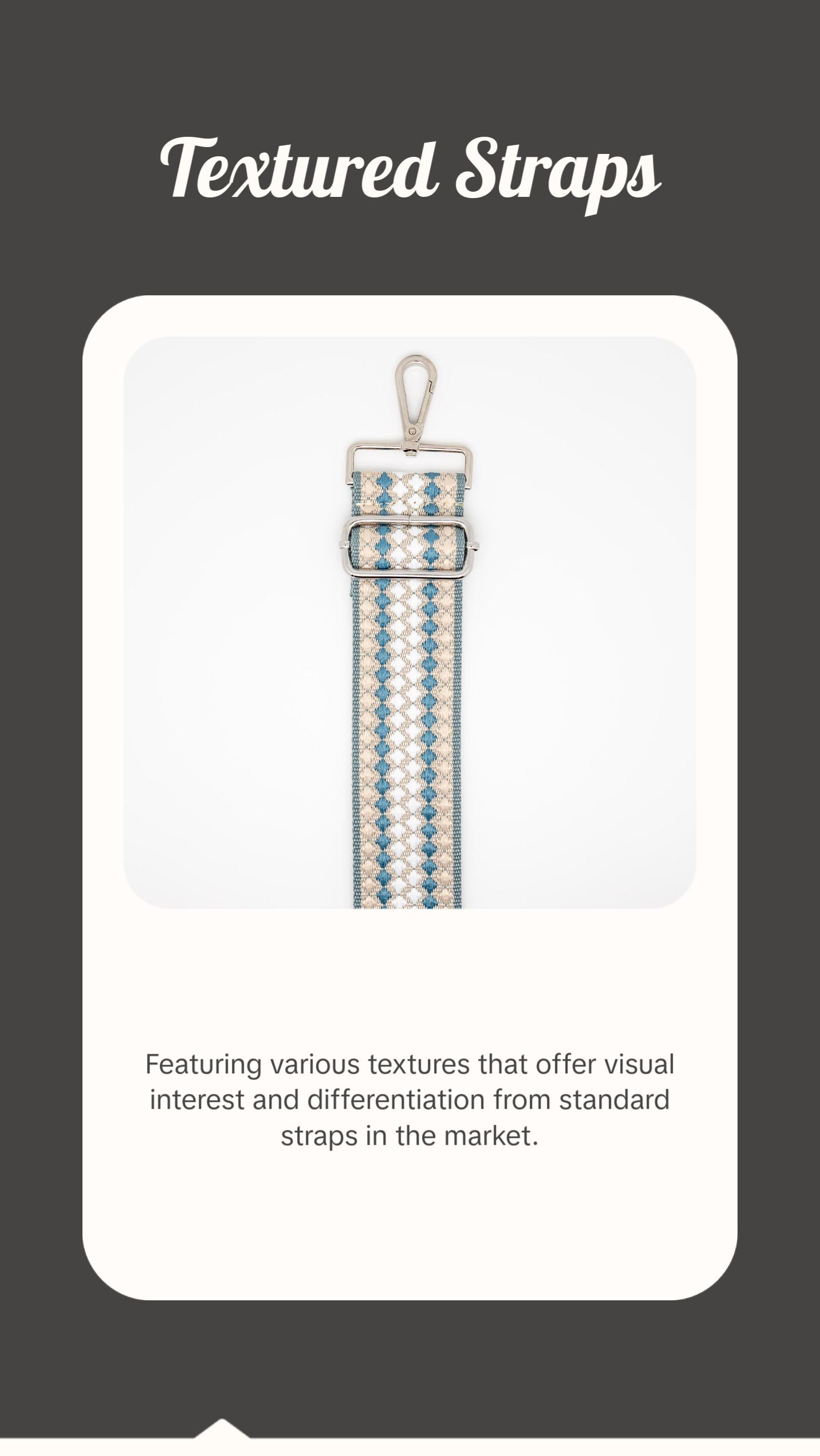 Bubble Adjustable Purse, Camera, Guitar Strap