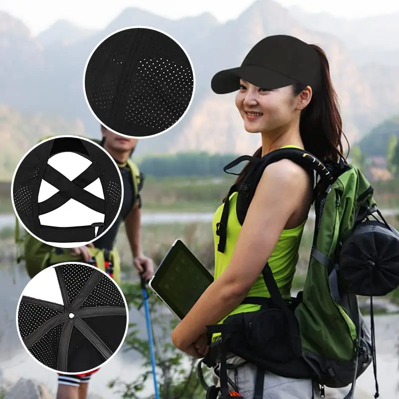 Athletic Baseball Cap for Men & Women, Lightweight Outdoor Sports Hat with Quick Dry, Waterproof, and UPF 50+ Protection, Sports Outdoor Hats, One Size Fits Most