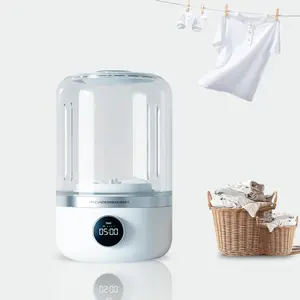 Portable Mini Washing Machine, USB Rechargeable Intelligent Washing Cup, Tumbling Scrubbing Cleaner, Convenient Washing Machine for Home, Dormitory, Travel, Lightweight Washer