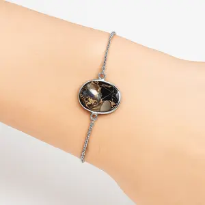 Natural Copper Abalone Shell Bracelet B-1023 SDB2735