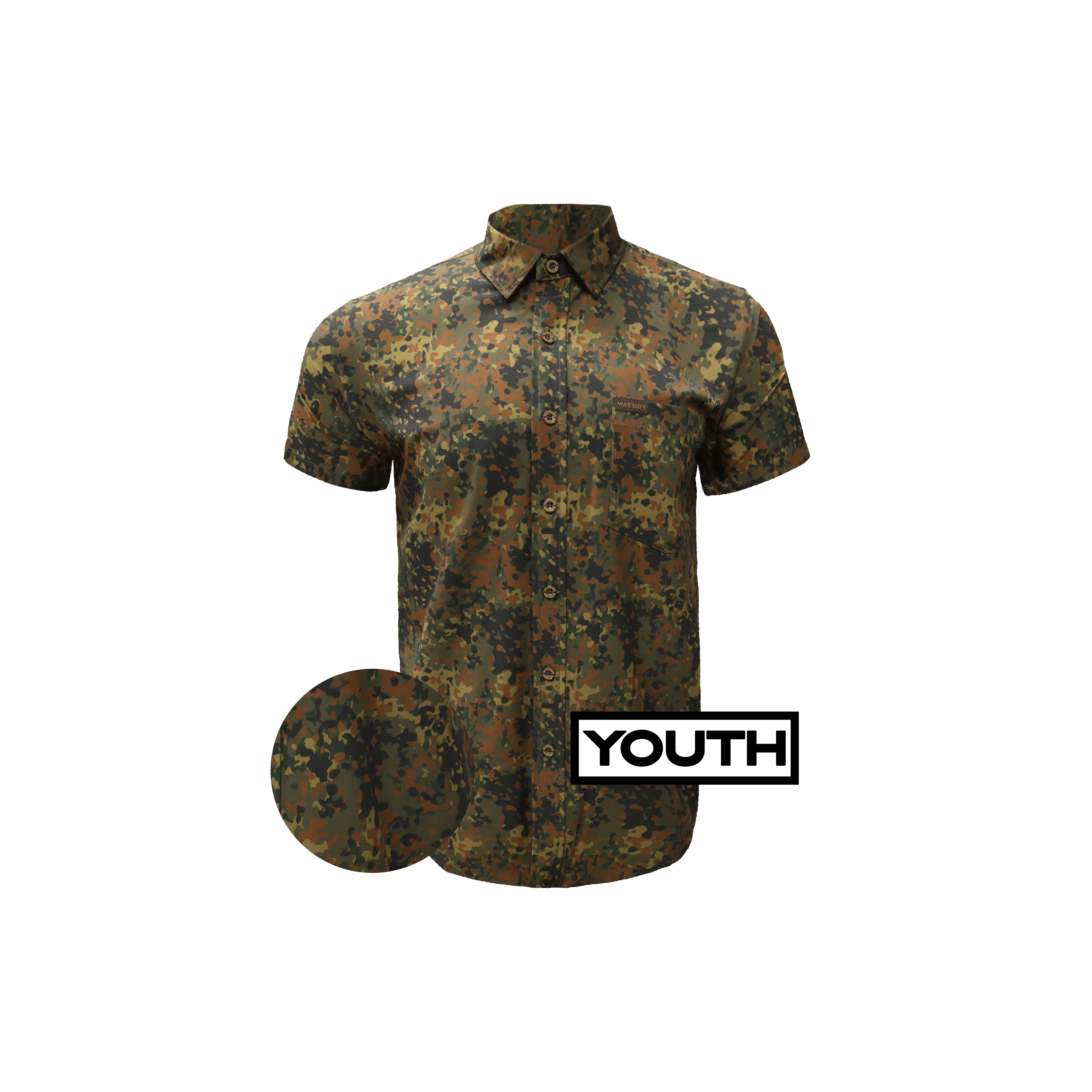 YOUTH Flecktarn Button Down