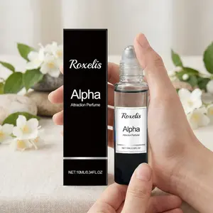 Roxelis Men's Pheromone Perfume 10ML, Long-Lasting Light Fragrance, Confidence Boosting Scent, Romantic Aroma, Portable Cologne, Perfect for Various Occasions: Pre-Work & Pre-Date Prep