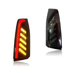 TT-ABC LED Tail Lights for 2013-2019 Cadillac ATS ATS-L Sedan 1th Gen Sequential Turn Signal Start-up Animation Rear Lamps Assembly