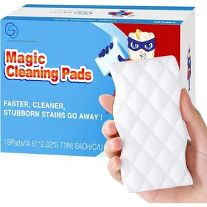 Magic Eraser Sponge, 18 Pack Cleaning Pads for Walls, Oven, Kitchen, and Shoe Cleaner With Melamine ,  Cleaner