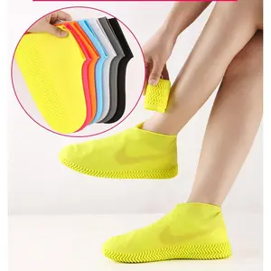Waterproof Shoe Covers Reusable Non-Slip Rain Boots Sports Shoes Protection Silicone Shoe Cover Unisex Outdoor Use Waterproof Rainproof