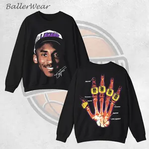 Kobe Bryant Faded Unisex Garment-Dyed T-shirt, Basketball Shirt, Graphic Basketball Tee, Vintage Basketball Shirt, Sports Tee, Gift For Him Gift For Her Hoodie Sweatshirt