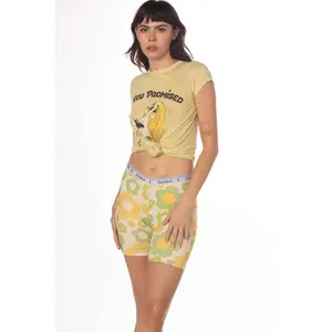 Last Bloom Cotton Bike Short