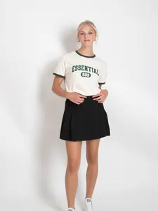 Double Pleated Skirt