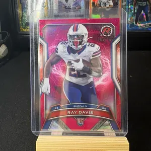 2025 Topps Resurgence Crimson Surge #110 Ray Davis Rookie RC Card, Serial Numbered /199