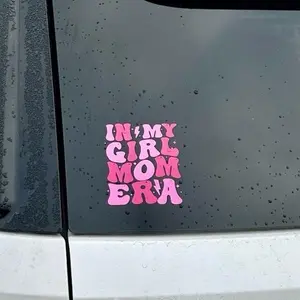 In My Girl Mom Era Car Decal