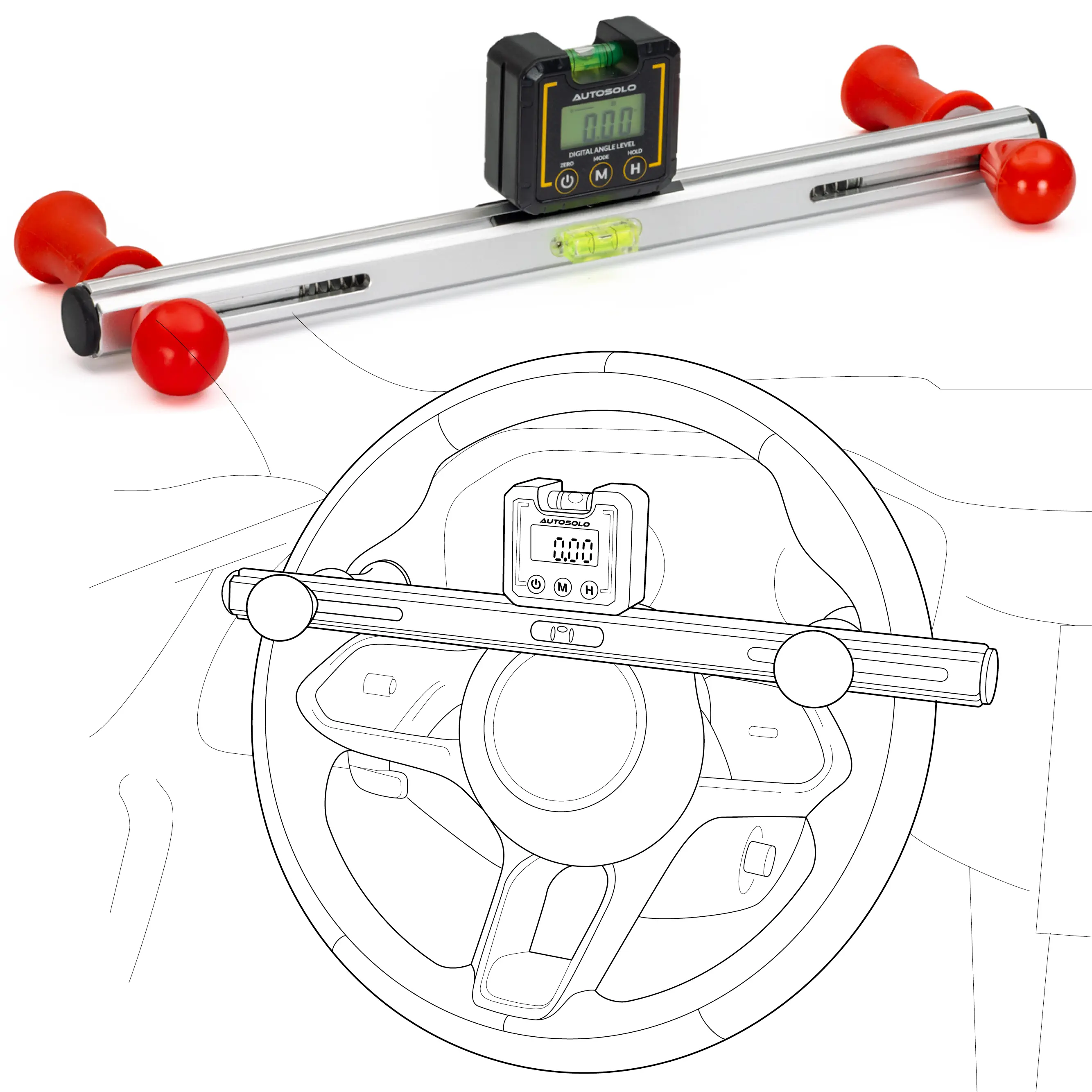 Steering Wheel Level Alignment Tool