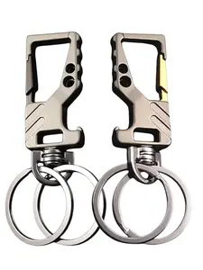 2 Pack Car Key Chain Bottle Opener Keychain for Men and Women (Multicolor) Multitool Keychain Opener