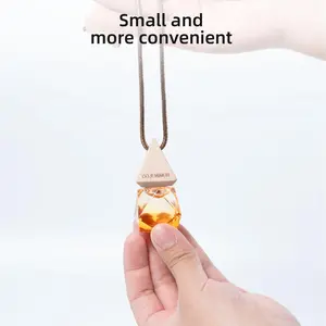 Car Air Freshener Hanging Diffuser - Long-Lasting Essential Oil Scent (Up to 60 Days) - Non-Toxic Eco-Friendly for Car/Wardrobe/Bathroom Premium Scented