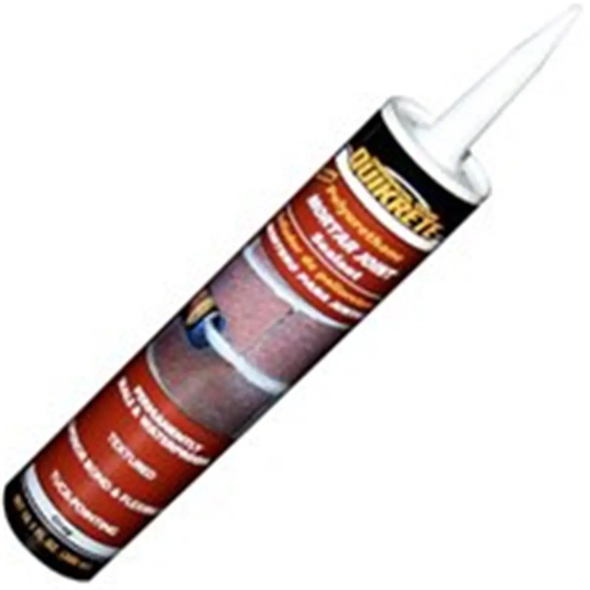 Quikrete 10 Oz. Mortar Joint Sealant - Multipurpose Home Improvement Sealant, Waterproof, Flexible, Durable Elastic Bond, Adheres to Concrete, Stucco, Plywood, Aluminum, Steel, Plastics, Composites